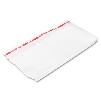 #ad Chix 8250 13quot; x 24quot; Reusable Fabric Food Service Towels White 150 CT New $108.11