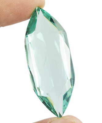 #ad 79 Carat Natural Marquise Cut Certified Green Amethyst Loose Gemstone $10.70