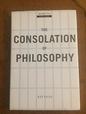 #ad Boethius The Consolation Of Philosophy 2008 Signature Press Edition HC Book $14.95