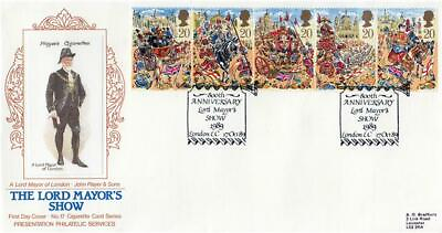 #ad 1989 Lord Mayor#x27;s Show Cigarette Card PPS #x27;Silk#x27; London EC #x27;Trumpet#x27; H S GBP 3.99
