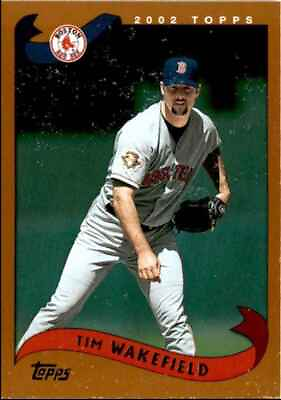 #ad 2002 Topps Tim Wakefield Boston Red Sox #187 $2.75