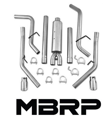 #ad MBRP 2.5quot; Dual Split Cat Back Exhaust for 2009 2021 Dodge Ram 1500 5.7L Hemi $539.99