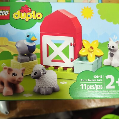 #ad LEGO DUPLO Farm Animal Care 11 Pieces 10949 NEW $15.10