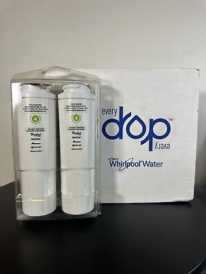 #ad Sealed Every drop by whirlpool ice and water refrigerator filter 4 EDR4RXD1 $39.00
