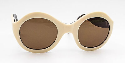 #ad Emmanuelle Khahn Round Vintage Sunglasses 4240 0914 D7 Used $159.95