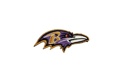 #ad Baltimore Ravens Embroidered Patch Iron Sew ON NFL $4.95
