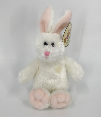 #ad Aurora World Personal 9quot; Plush White Bunny Stuffed Animal Toy $6.99