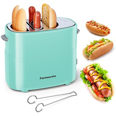 #ad Versatile hot dog and toaster with adjustable Settings and drip pan $20.99