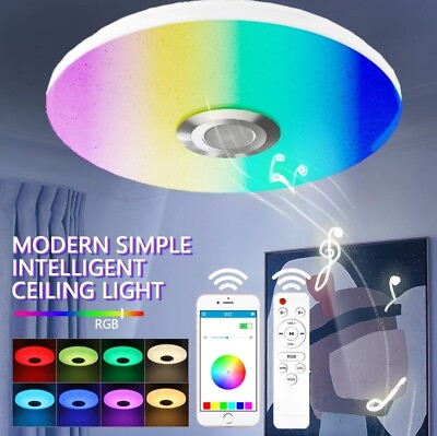 #ad modern led ceiling light Bluetooth 256 Color Remoto Control $50.00