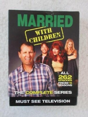 #ad Married With Children Complete Series 21 DVD Box Set .. 1 Day Handling $29.90