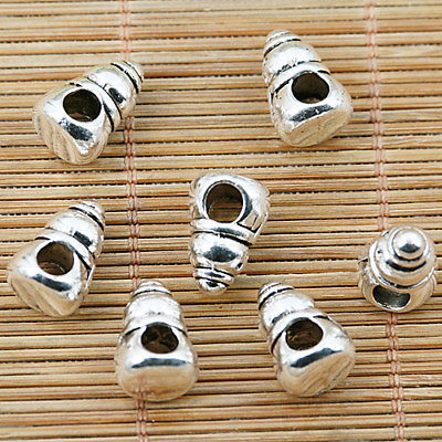 #ad 6pcs tibetan silver color Loose Spacer bead EF1439 $1.50