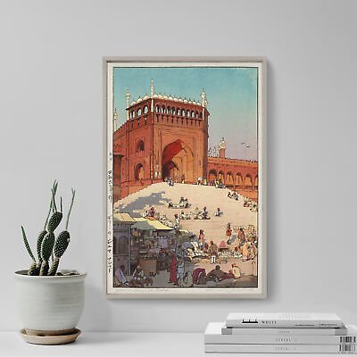 #ad Hiroshi Yoshida Jami Masjid Delhi 1931 Photo Poster Painting Art Print $122.50
