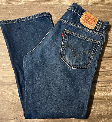 #ad Levi’s 517 Vintage Boot Cut Men’s 36x30 Blue Jeans Circa 2003 $24.99