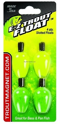 #ad Leland 87670 E Z Trout Float 4 Slotted Floats $5.91