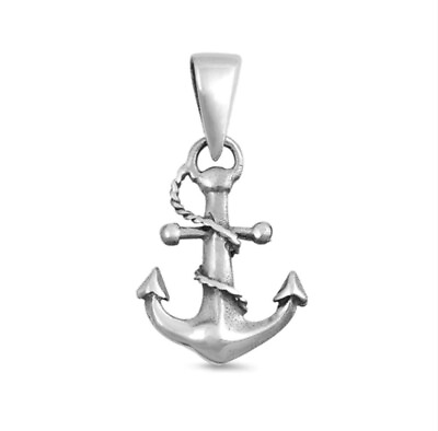 #ad Sterling Silver Nautical Anchor $9.00