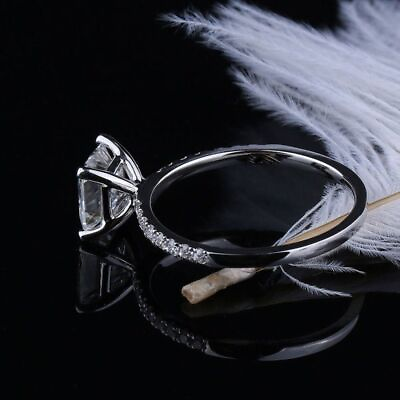#ad Lab Created Princess Zircon Diamond Bridal Sterling Silver Wedding Style CZ Ring $71.99