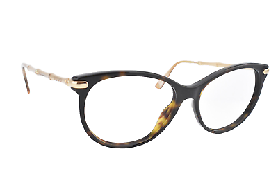#ad Gucci Eyeglasses Frame SLP 12BUTOF Tortoise Women Cat Eye Italy 53 16 145 #4927 $128.98