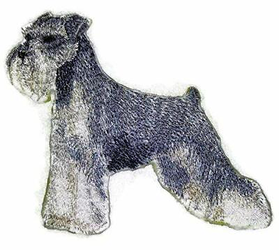 #ad Custom Dog Portraits Schnauzer Embroidered Iron On Sew patch 5.5quot; x 4quot; $12.99