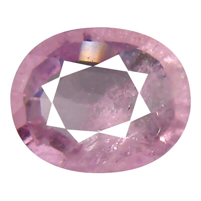 #ad 0.97 ct Incomparable Oval Cut 7 x 6 mm Un Heated Pink Sapphire Gemstone $19.99