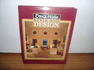 #ad Style and Design Hardcover By Hicks David GOOD $9.06