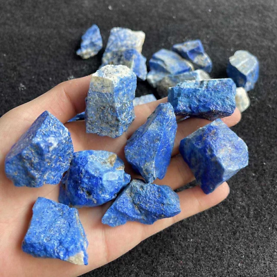 #ad Top High Quality Lapis Lazuli Afghanistan Mine Rough Gemstones 100% Natural Raw $15.95