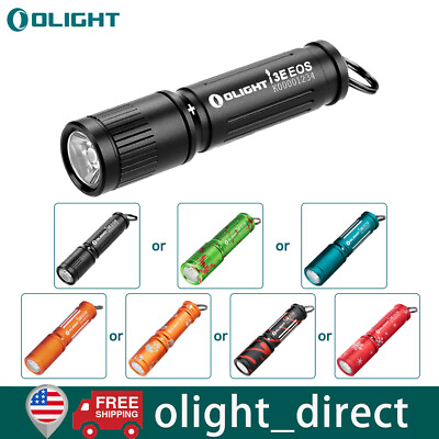 #ad Olight I3E EOS EDC Flashlight LED Bright Powerful High Lumens Outdoor Keychain $12.99