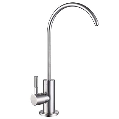 #ad Drinking Water Filter Faucet Stainless Steel Brushed Nickel Kitchen Bar Sink，... $22.07
