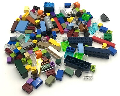 #ad Lego New Assorted Bricks Building Blocks Blue White Red Yellow Pieces Parts $9.29
