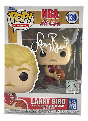 #ad Larry Bird Signed Boston Celtics All Star Funko Pop #139 BirdJSA ITP $199.99