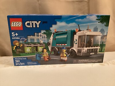 #ad LEGO CITY: Recycling Truck 60386 261 pieces Ages 5 NEW $23.99