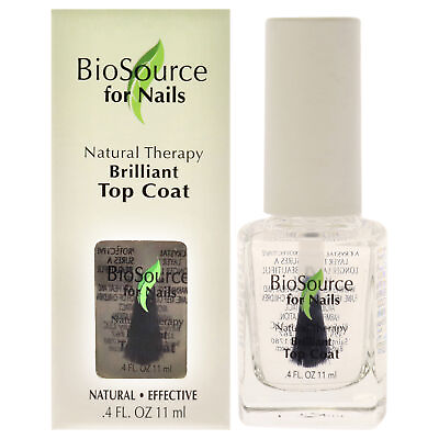 #ad Natural Therapy Brilliant Top Coat by BioSource for Women 0.4 oz Nail $15.32