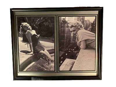 #ad A Framed Pair Of Beautiful Photos Of Marilyn Monroe $45.00