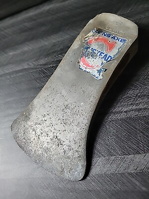 #ad Vintage COLLINS Homestead Single Bit Axe Head Weighs 3.5 pounds $32.97
