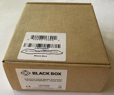 #ad Black Box Media Converter with Terminal Block LGC5400A *BRAND NEW* $100.00