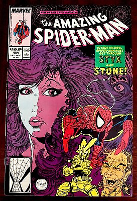 #ad Amazing Spider Man #309 1988 McFarlane cover great condition $10.99