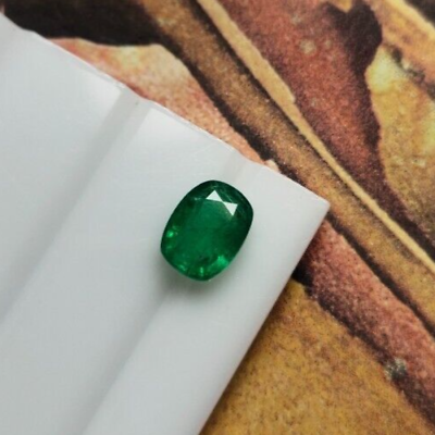 #ad Natural Emerald Cushion Cut 6x8 mm 1.20 Carat Luster Vibrancy Green Emerald Cut $237.50