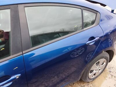 #ad LOCAL PICKUP ONLY Driver Left Rear Side Door Sedan Fits 17 18 FORTE 2599274 $317.07