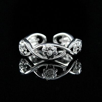 #ad Beautiful Toe Ring in Real Genuine Diamond $86.80