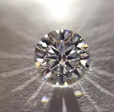 #ad 7.80 CT Natural Diamond round Cut D Grade Certified VVS1 14x14x10 mm RE01 $153.00