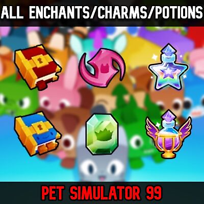 #ad Pet Simulator 99 Enchants Charms Potions Item PS99 Cheap and Fast Delivery 💎 $17.99