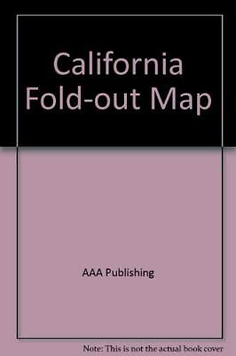 #ad CALIFORNIA FOLD OUT ROAD MAP STATE SERIES *Excellent Condition* $23.95