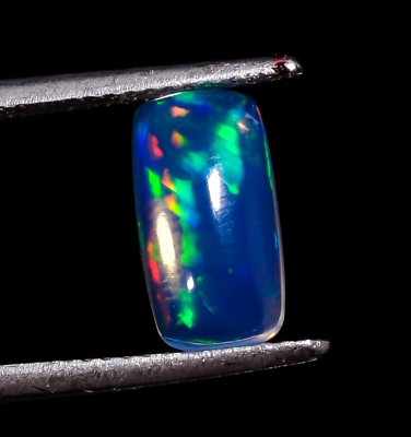 #ad Ethiopian Natural Opal 1.3 Ct. Gemstone Radiant Shape Cabochon 11X6X3 mm $20.99