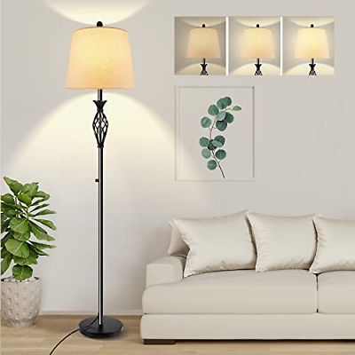 Stepless Dimmable Floor Lamps for Living Room PARTPHONER 65 Inches Tall Lamp $67.07