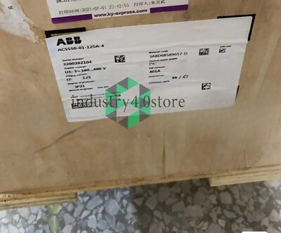 #ad 1PC New In Box ABB Inverter ACS550 01 125A 4 ACS55001125A4 $3200.00