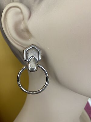 #ad silver earrings dangle $26.00