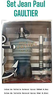 #ad Jean Paul Gaultier EDT Spray 6.8 oz amp; EDT Spray 0.34 oz Mini $110.00