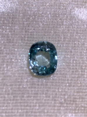 #ad Natural Gemstone Blue Zircon 3.4 ct Cambodia Ratanakiri $150.00