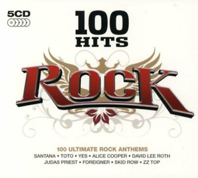 #ad Various Artists 100 Hits: Rock Various Artists CD TQVG The Fast Free $7.76