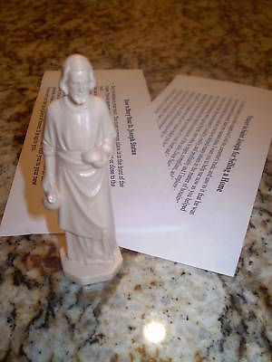 #ad NEW St Joseph Statue Catholic Tradition BURYING IMPROVE HOME SELLING w prayer $6.99