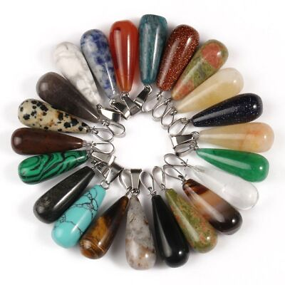 #ad Mixed Irregular Shape Multicolor Pendants Crafting Charms Necklace Pendant 10pcs $15.11